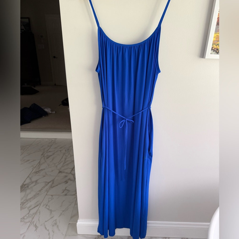 Sweaty Betty Vibrant Blue Maxi Dress